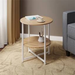 Kelvenix Small Coffee Side End Table natural - Size: 0.6m2 - thumbnail 5