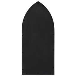 Berkfield Home Mirror Black 100x45 cm Iron for Indoor Use - thumbnail 4
