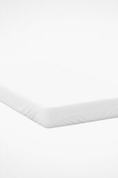 Belledorm Egyptian Cotton 200 Thread Count 30cm Fitted Sheet in White - Size: King - thumbnail 1