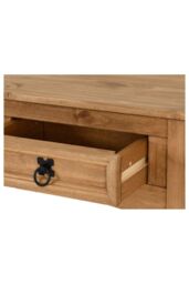 Seconique Corona 2 Drawer Console Table With Shelf in Natural - thumbnail 5