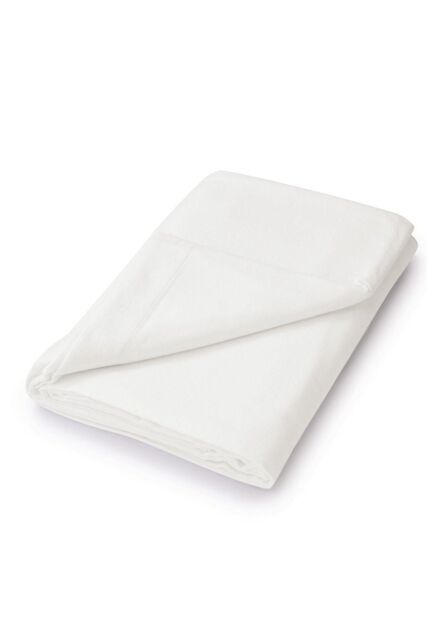 Helena Springfield 'Hs Brushed Cotton' Fitted Sheet in White - Size: King Fitted - image 1