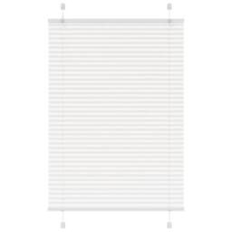 Berkfield Home Pleated Blind White 100x150 cm Fabric Width 99.4 cm Polyester - thumbnail 2