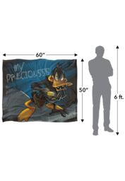 Warner Brothers Looney Tunes Silky Touch Super Soft Throw Blanket 152x127cm in White - Size: 152x127 cm - thumbnail 3
