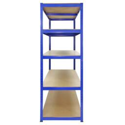 Monstershop Monster Racking T-Rax Strong Storage Shelves, Blue, 120cm W, 60cm D in Blue - thumbnail 3