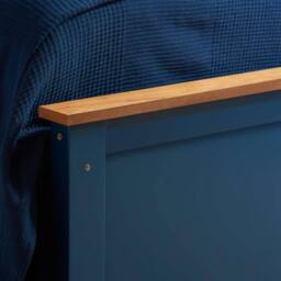 Birlea Phoenix Ottoman Storage Bed Frame Navy Blue - Size: Single - thumbnail 5