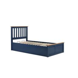 Birlea Phoenix Ottoman Storage Bed Frame Navy Blue - Size: Single - thumbnail 7