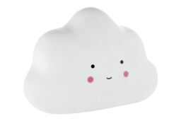 Orsina Kids Cloud Night Light, Soft White Ceramic Cloud Design With Gentle Illumination, Creates A Calming Sleep