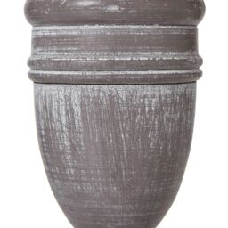 Hill Interiors Metis Urn Linen Table Lamp (UK Plug) in White - thumbnail 3