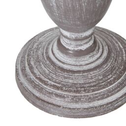 Hill Interiors Metis Urn Linen Table Lamp (UK Plug) in White - thumbnail 4