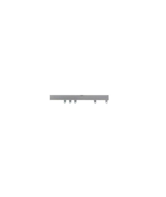 New Edge Blinds Silver Fineline Aluminium Curtain Track - Size: 400 cm - image 1