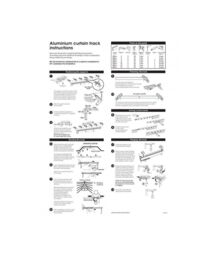 New Edge Blinds Silver Fineline Aluminium Curtain Track - Size: 400 cm - thumbnail 3