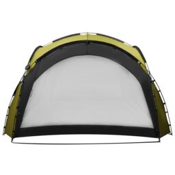 Berkfield Home Party Tent with LED & 4 Sidewalls 3.6x3.6x2.3 m Green - thumbnail 5