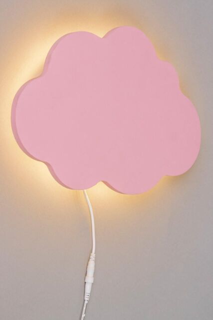BHS Lighting Glow Cloud Wall Light in Pink - image 1
