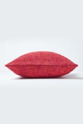 Homescapes Nirvana Cotton Cushion Cover in Orange - Size: 30 cm x 50 cm - thumbnail 2
