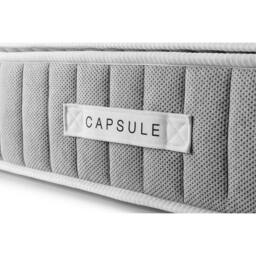Cheshire Oakham Capsule 3000 Pocket Sprung Pillow Top Mattress 135cm Double in White - Size: King - thumbnail 6
