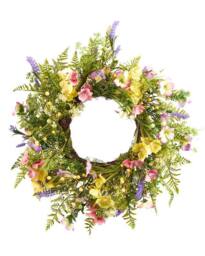 Dibor Luxury Wild Summer Flower Door Wreath Spring Wreath 60cm - thumbnail 2