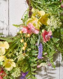 Dibor Luxury Wild Summer Flower Door Wreath Spring Wreath 60cm - thumbnail 4