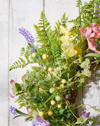 Dibor Luxury Wild Summer Flower Door Wreath Spring Wreath 60cm - thumbnail 3