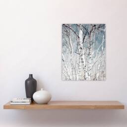 "Artery8 Birch tree forest Carol M Highsmith Wall Art Poster Print - Size: W12"" x H16""" - thumbnail 4