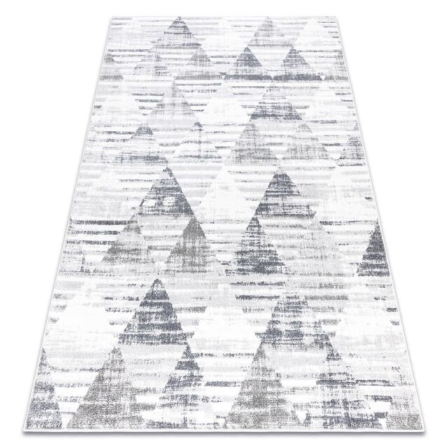 RugsX Poli 9051A Rug in White - Size: 140 cm x 190 cm - image 1