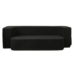 KDMD Emma Black 2 Seater Sofa Bed - thumbnail 3