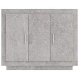Berkfield Home Sideboard Concrete Grey 92x35x75 cm Engineered Wood - Size: 92 x 35 x 75 cm - thumbnail 5