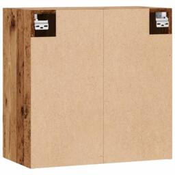 Berkfield Home Wall Cabinet Old Wood 60x31x60 cm Engineered Wood in Brown - Size: 60 x 31 x 60 cm - thumbnail 7