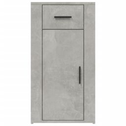 Berkfield Home Desk Cabinet Concrete Grey 40x49x75 cm Engineered Wood - Size: 40 x 49 x 75 cm - thumbnail 6