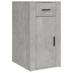 Berkfield Home Desk Cabinet Concrete Grey 40x49x75 cm Engineered Wood - Size: 40 x 49 x 75 cm - thumbnail 2