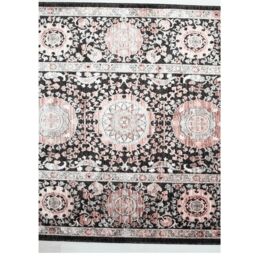 The Rug Shop UK Charcoal Traditional Easy to clean Machine Made Abstract Area Rug - Size: 200 cm x 290 cm - thumbnail 5