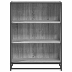 Berkfield Home Book Cabinet Grey Sonoma 80.5x35x107.5 cm Engineered Wood - thumbnail 4