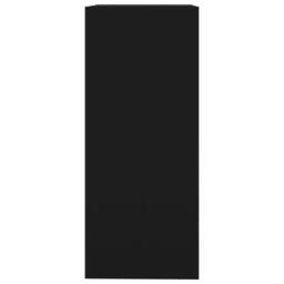 Berkfield Home Book Cabinet/Room Divider Black 40x30x72 cm - Size: 40 x 30 x 72 cm - thumbnail 4