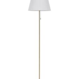 Wyld and Coco Brass Floor Lamp 148cm - Retro Classic Empire Shade in Bronze - thumbnail 2
