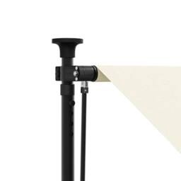 Berkfield Home Retractable Awning Cream 150x150 cm Fabric & Steel - thumbnail 8