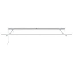 Berkfield Home Manual Retractable Awning Black 350x250 cm - thumbnail 6