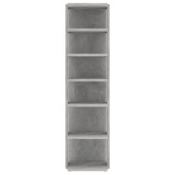 Berkfield Home Shoe Cabinets 2 pcs Concrete Grey 25x27x102 cm - Size: 25 x 27 x 102 cm - thumbnail 5