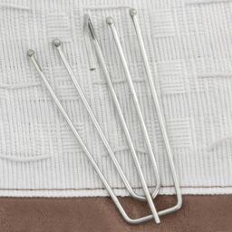 Berkfield Home Linen-Look Blackout Curtains with Hooks 2 pcs Taupe 140x175 cm - thumbnail 3