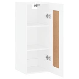 Berkfield Home Wall Mounted Cabinet White 34.5x34x90 cm Engineered Wood - thumbnail 5