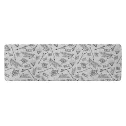 Benjamin Tate Design Tribal Feathers Arrows & Diamonds Runner Rug in Natural - Size: 67 cm x 230 cm - thumbnail 1