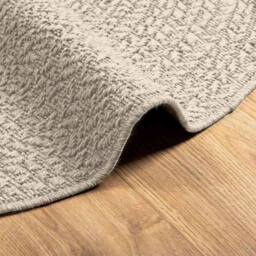 Berkfield Home Rug ZIZUR Cream √ò 90 cm Jute Look Indoor & Outdoor - Size: Medium - thumbnail 6
