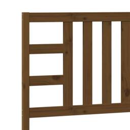 Berkfield Home Beautiful Bed Headboard Honey Brown 96x4x100 cm Solid Wood Pine - Size: 96 x 4 x 100 cm - thumbnail 7