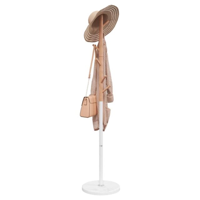 Berkfield Home Coat Stand White 172 cm Powder-coated Iron - image 1