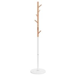 Berkfield Home Coat Stand White 172 cm Powder-coated Iron - thumbnail 5