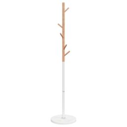 Berkfield Home Coat Stand White 172 cm Powder-coated Iron - thumbnail 2