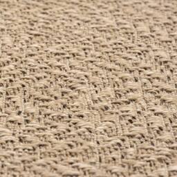 Berkfield Home Rug ZIZUR 80x250 cm Jute Look Indoor & Outdoor in Light Tan - Size: Medium - thumbnail 7