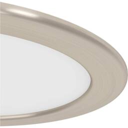 Loops 2 PACK Elegant Round Satin Nickel Ceiling Spotlight for Home Décor in Metallics - thumbnail 5