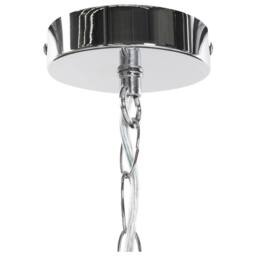 Wyld and Coco 6-Arm Crystal Chandelier White - 6-Light W700 x H1600 mm - thumbnail 9
