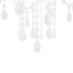 Wyld and Coco 6-Arm Crystal Chandelier White - 6-Light W700 x H1600 mm - thumbnail 6