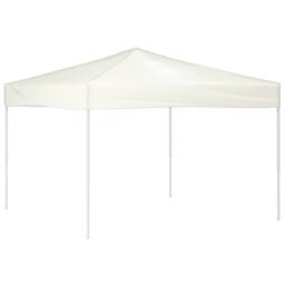 Berkfield Home Durable Folding Party Tent Cream 3x3 m - thumbnail 3