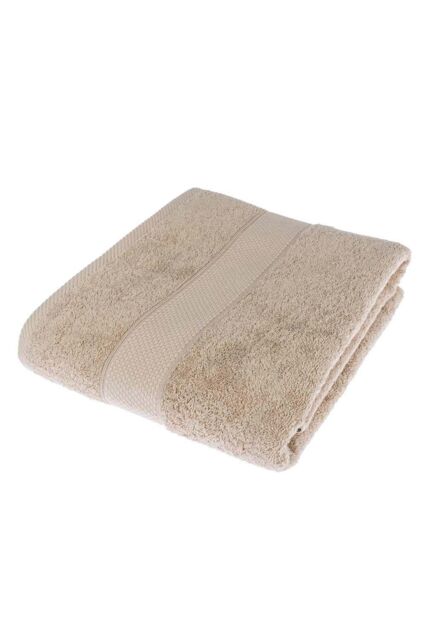 Homescapes Turkish Cotton Jumbo Towel in Stone - image 1